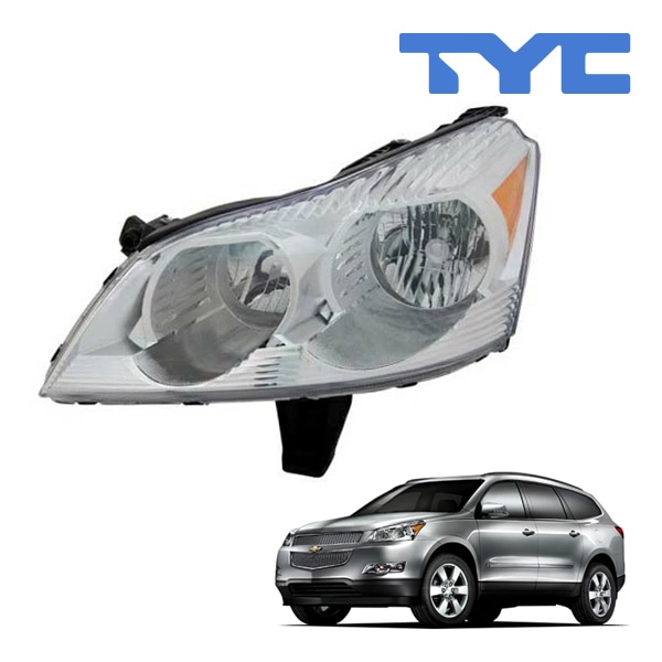 【TYC 正規品】09-12y シボレートラバース ヘッドランプ ヘッドライト 純正タイプ 左側 LH 運転席側 バルブ付
