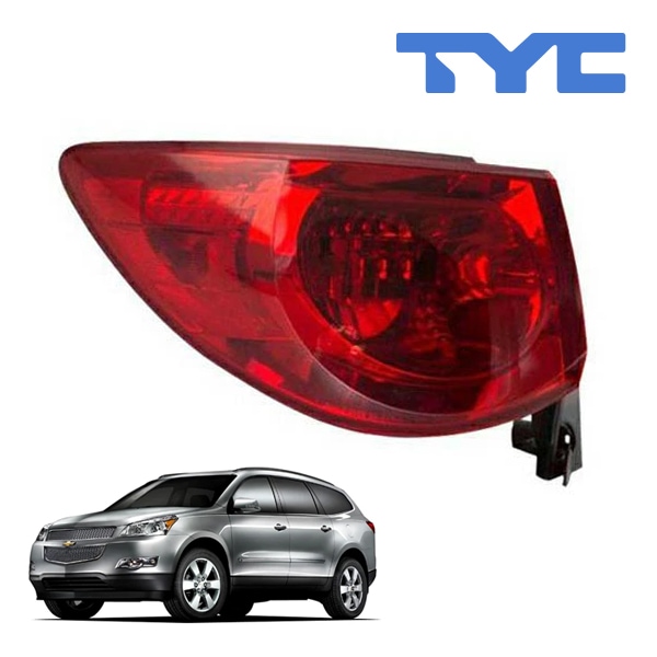 【TYC 正規品】09-12y シボレー トラバース テールランプ テールライト アウター 純正タイプ 左側 LH 運転席側 バルブ付