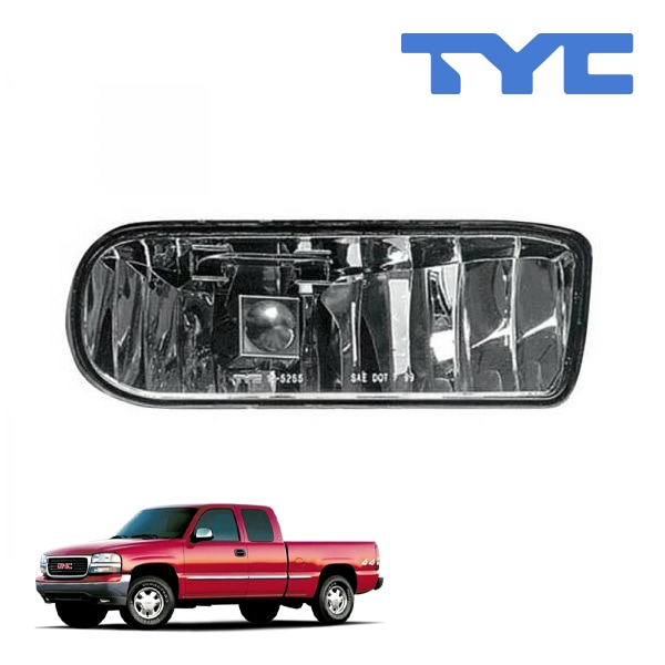 【TYC 正規品】99-02y GMC シエラ フォグランプ フォグライト 右側 純正タイプ