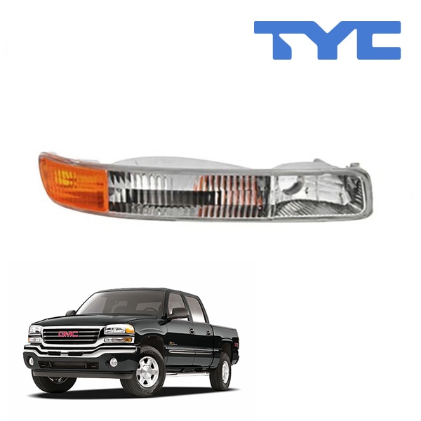 【TYC 正規品】99-07y GMC シエラ フロント パークシグナルランプ ウインカーランプ 純正タイプ 右側 RH 助手席側