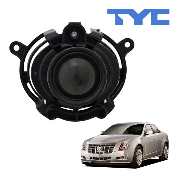 【TYC 正規品】08-14y CTS フォグランプ フォグライト 片側 左右共通 純正タイプ