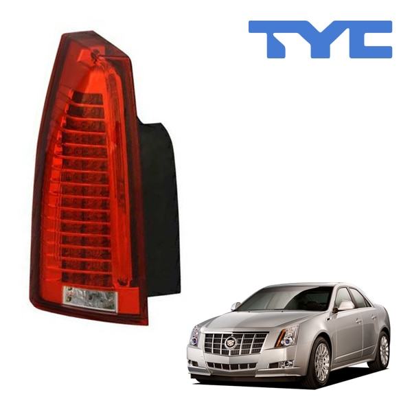 【TYC 正規品】08-14y キャデラック CTS テールランプ テールライト 純正タイプ 左側 LH 運転席側 バルブ付