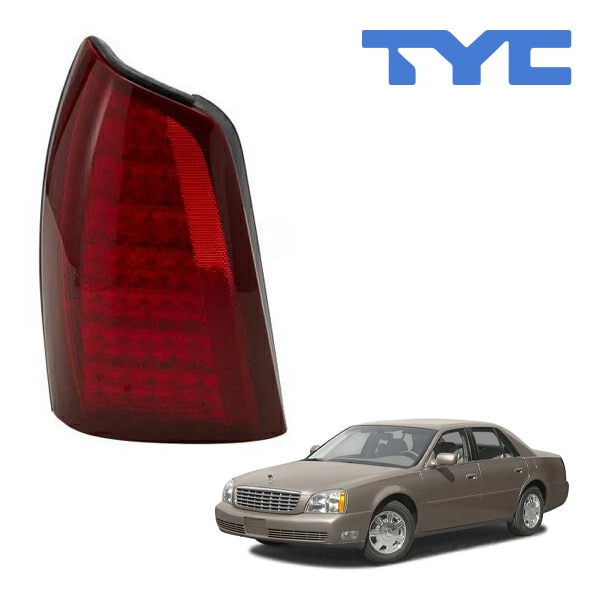 【TYC 正規品】00-05y キャデラック ドゥビル Deville テールランプ テールライト 純正タイプ 左側 LH 運転席側 バルブ付
