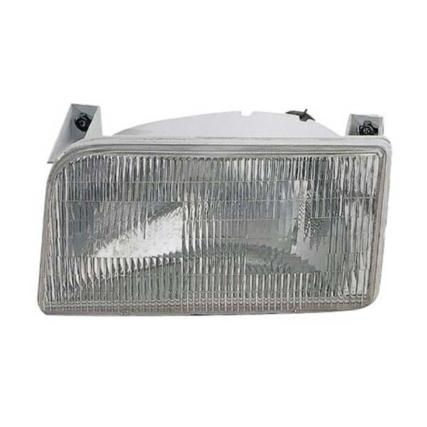 【DEPO 正規品】ヘッドランプ ヘッドライト 純正タイプ 左側 LH 運転席側 バルブ付 92-96y フォード ブロンコ デポ