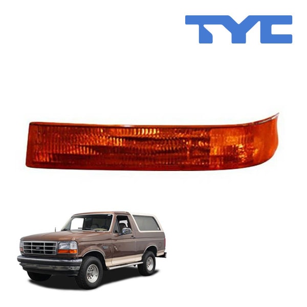 【TYC 正規品】92-96y フォード ブロンコ フロント パークシグナルランプ ウインカーランプ 純正タイプ 左側 LH 運転席側
