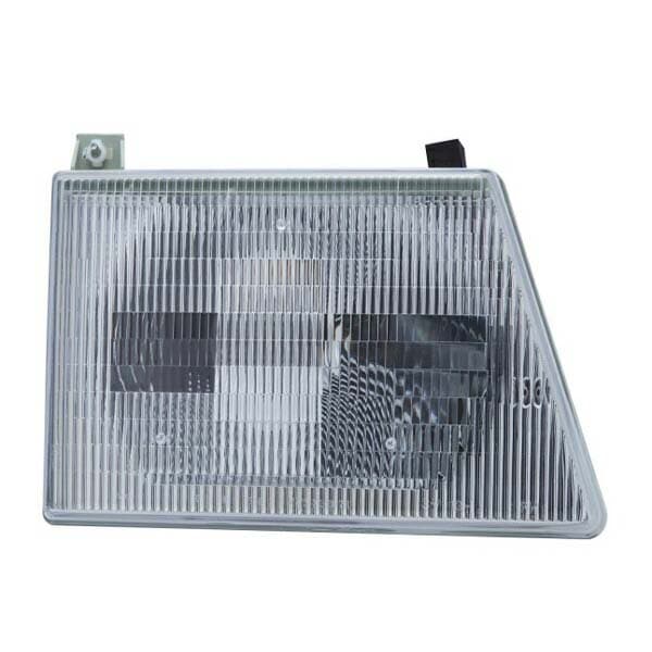 92-96y フォード E150 E250 E350 ヘッドランプ ヘッドライト ハロゲン 純正タイプ 右側 RH 助手席側 バルブ付 TYC製