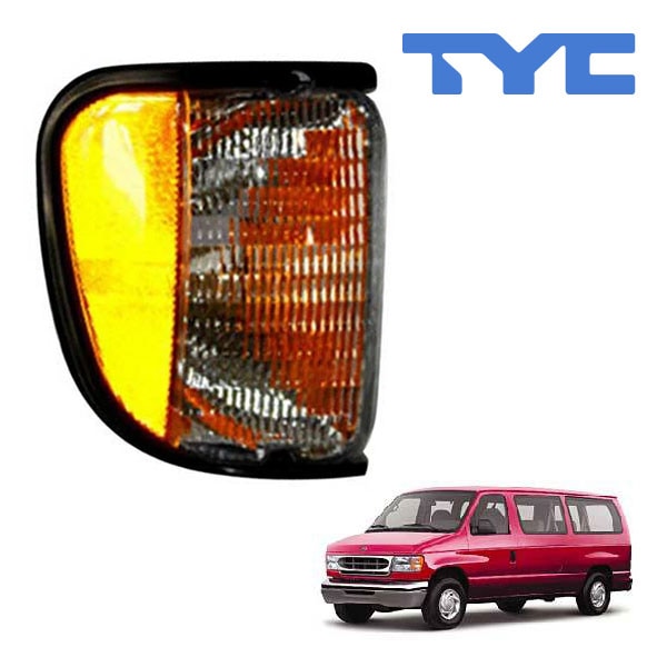 【TYC 正規品】92-03y フォード E150 E250 E350 フロント コーナーランプ パークシグナルランプ サイドマーカーランプ 純正タイプ 右側 RH 助手席側