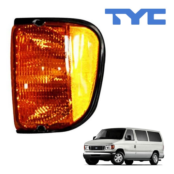 【TYC 正規品】04-07y フォード E150 E250 E350 フロント コーナーランプ パークシグナルランプ サイドマーカーランプ 純正タイプ 左側 LH 運転席側