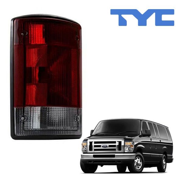 【TYC 正規品】04-14y フォード E150 E250 E350 テールランプ テールライト 純正タイプ 右側 RH 助手席側 バルブ付