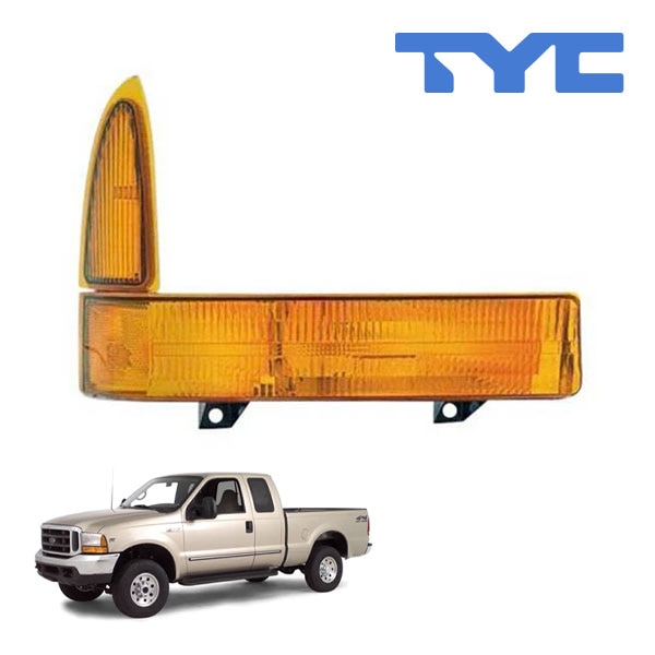 【TYC 正規品】99-01y フォード F250 F-250 SUPER DUTY フロント パークシグナルランプ ウインカーランプ 純正タイプ 右側 RH 助手席側