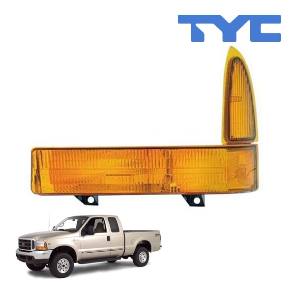 【TYC 正規品】99-01y フォード F250 F-250 SUPER DUTY フロント パークシグナルランプ ウインカーランプ 純正タイプ 左側 LH 運転席側