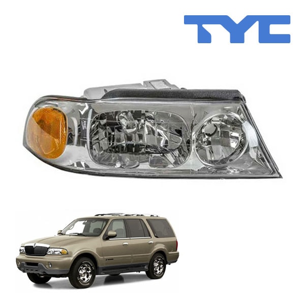 【TYC 正規品】98-02y リンカーン ナビゲーター ヘッドランプ ヘッドライト 純正タイプ 右側 RH 助手席側 バルブ付