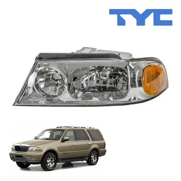 【TYC 正規品】98-02y リンカーン ナビゲーター ヘッドランプ ヘッドライト 純正タイプ 左側 LH 運転席側 バルブ付