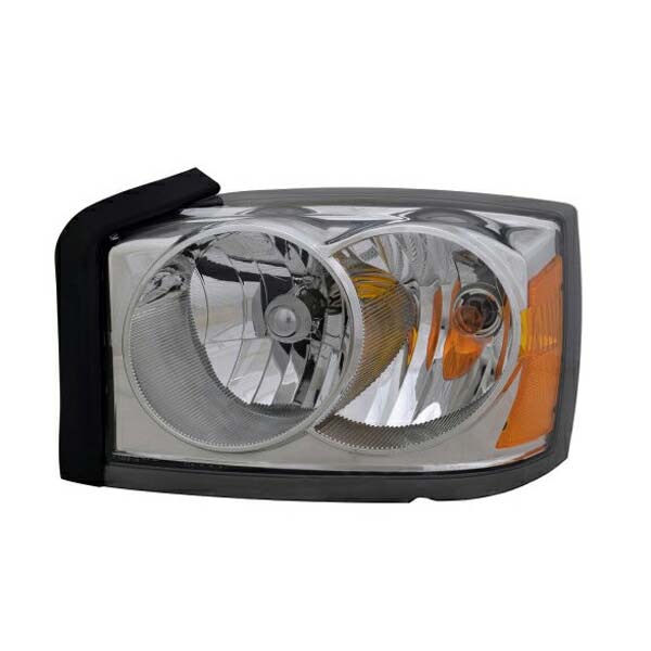 06-07y ダッジ ダコタ ヘッドランプ ヘッドライト 純正タイプ 左側 LH 運転席側 バルブ付 TYC製