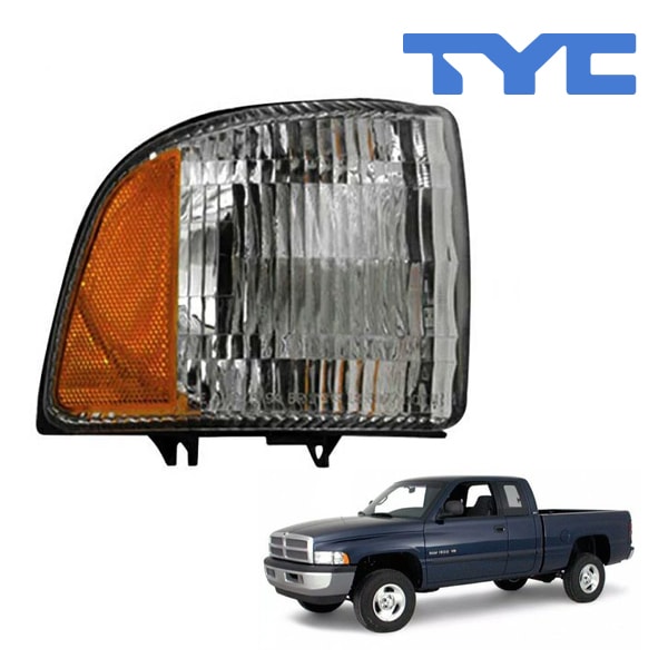 【TYC 正規品】94-02y ダッジ ラムピックアップ フロント コーナーランプ パークシグナルランプ サイドマーカーランプ 純正タイプ 右側 RH 助手席側