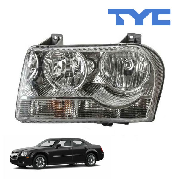 TYC 正規品】05-07y クライスラー 300 ヘッドランプ ヘッドライト