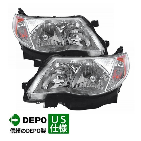 DEPO 正規品】HIDヘッドランプ ヘッドライト 純正タイプ 左右セット