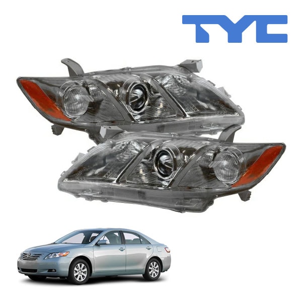 【TYC 正規品】トヨタ カムリ ACV40系 CE LE XLEモデル 平成18年1月-平成23年9月 US仕様 ヘッドランプ ヘッドライト 純正タイプ 左右セット バルブ無