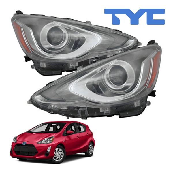 ミ*ニ様 USトヨタNHP10 アクアプリウスC ヘッドライトスイッチ&ワイパー アクアNHP10前期【TOYOTA】トヨタPRIUS-C純正USヘッドライト左右