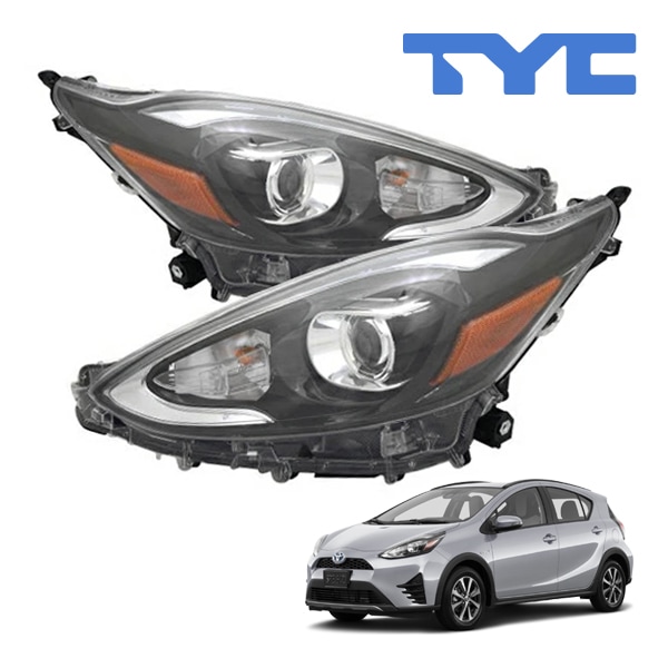 TYC 正規品】トヨタ アクア プリウスC 10系 後期 平成29年6月-令和3年7
