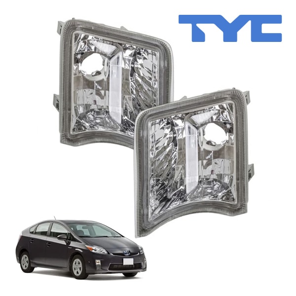 【TYC 正規品】トヨタ プリウス 30系 前期 平成21年5月-平成23年11月 US仕様 フロント ウインカーランプ パークシグナルランプ 純正タイプ 左右セット バルブ無