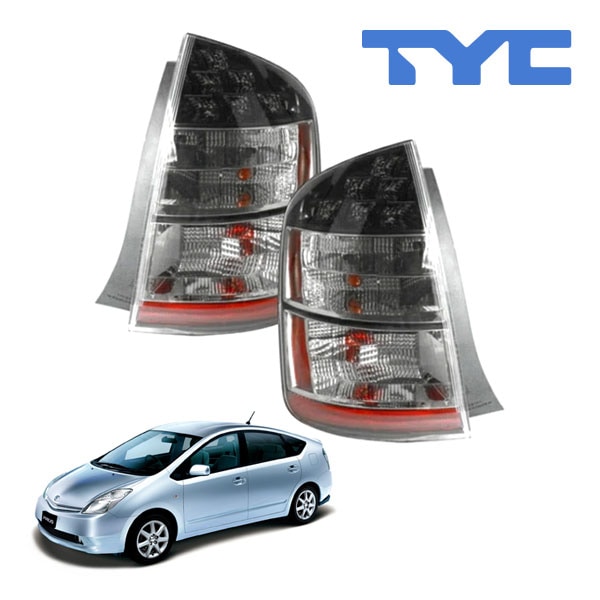 【TYC 正規品】トヨタ プリウス 20系 前期 平成15年9月-平成17年10月 US仕様 テールランプ テールライト 純正タイプ 左右セット バルブ付