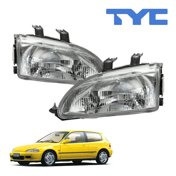 TYC 正規品】ホンダ シビック EG系 平成3年9月-平成7年8月 US仕様
