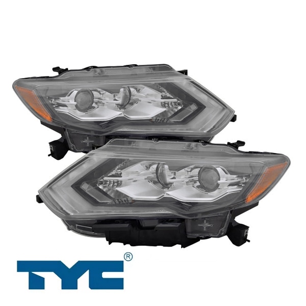 19-20y 日産 ROGUE(X-トレイル) T32系 US仕様 LEDヘッドランプ ヘッドライト 純正タイプ 左右セット バルブ付 TYC製