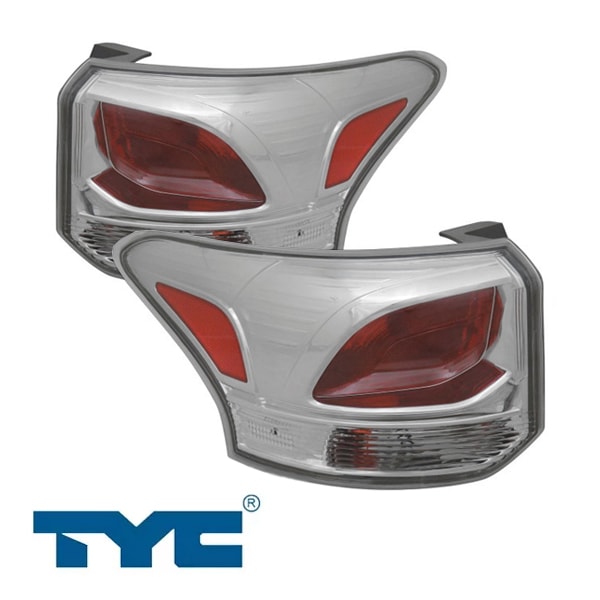 14-15y 三菱 アウトランダー GF系 US仕様 テールランプ テールライト 純正タイプ 左右セット バルブ付 TYC製