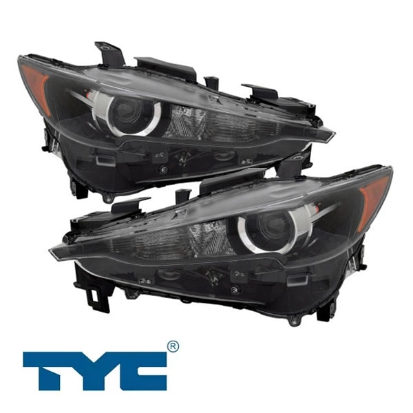 17-21y マツダ CX-5 KF系 US仕様 LEDヘッドランプ ヘッドライト 純正タイプ 左右セット バルブ付 TYC製