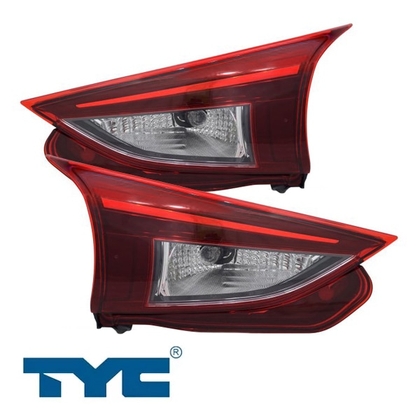 14-16y マツダ MAZDA3(アクセラ) BM系 ハッチバック US仕様 テールランプ テールライト インナー 純正タイプ 左右セット バルブ付 TYC製