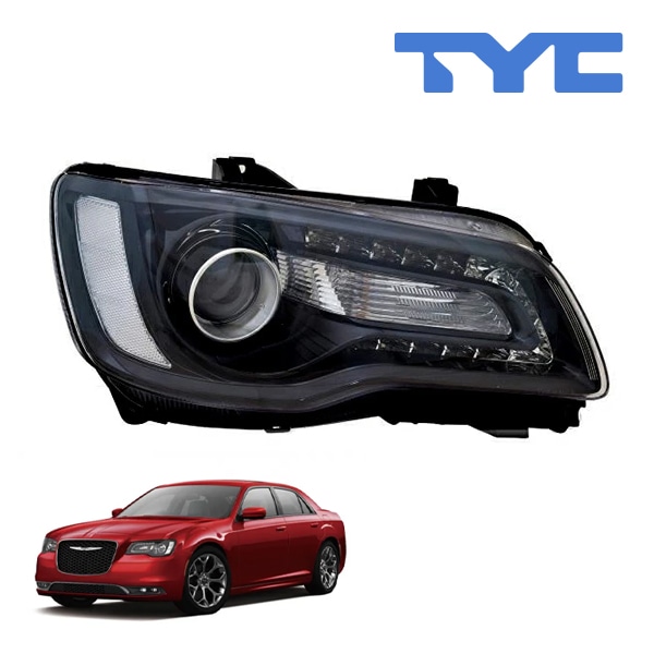 TYC 正規品】15-17y クライスラー 300 ハロゲンヘッドランプ ヘッド