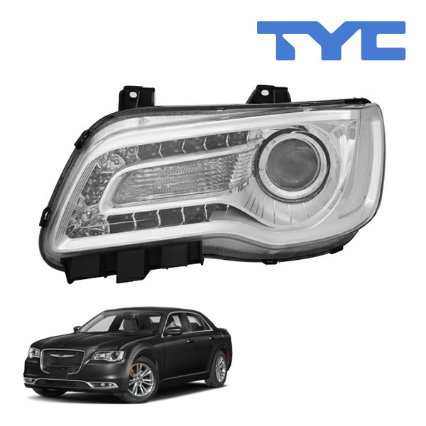 TYC 正規品】18-21y クライスラー 300 ハロゲンヘッドランプ ヘッド