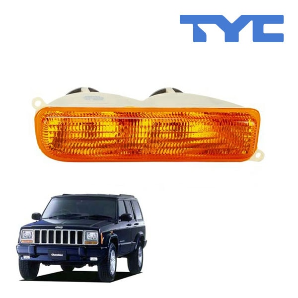 TYC 正規品】97-01y ジープ チェロキー ウインカーランプ パーク