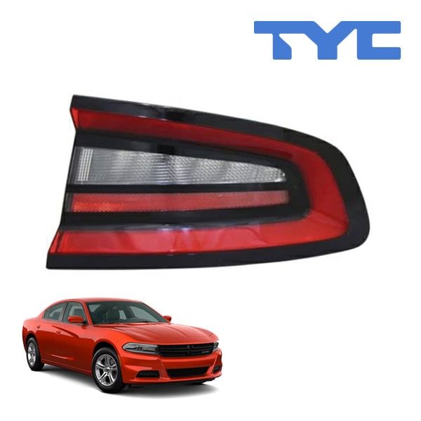 【TYC 正規品】15-22y ダッジ チャージャー テールランプ テールライト 純正タイプ 右側 RH 助手席側 バルブ付