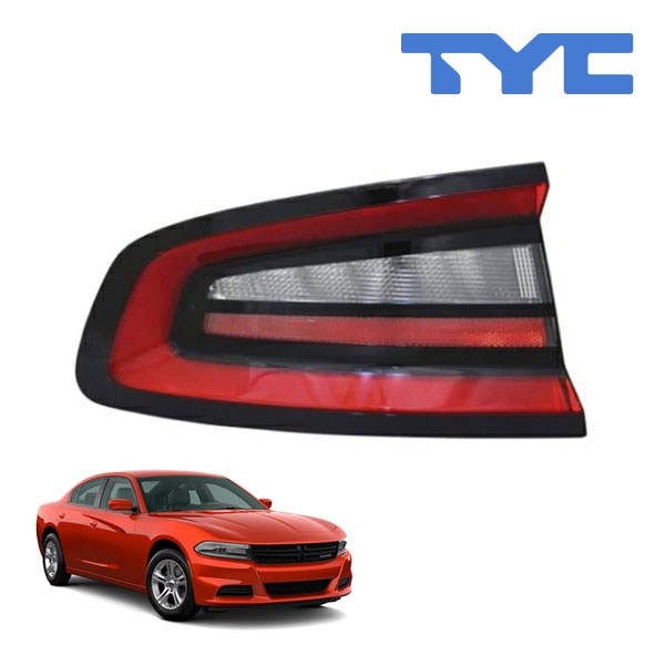 【TYC 正規品】15-22y ダッジ チャージャー テールランプ テールライト 純正タイプ 左側 LH 運転席側 バルブ付