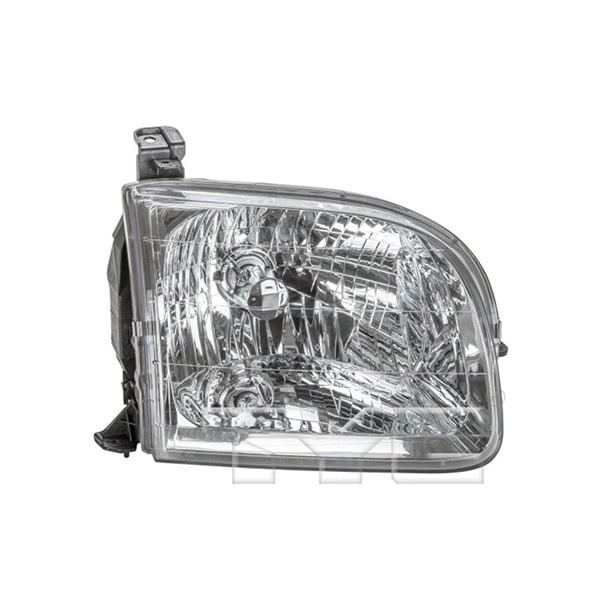 トヨタ 04y タンドラ/01-04y セコイア ダブルキャブ ハロゲンヘッドランプ ヘッドライト 純正タイプ 右側 RH 助手席側 バルブ付 TYC製