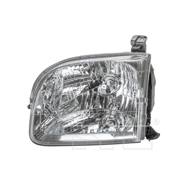 トヨタ 04y タンドラ/01-04y セコイア ダブルキャブ ハロゲンヘッドランプ ヘッドライト 純正タイプ 左側 LH 運転席側 バルブ付 TYC製