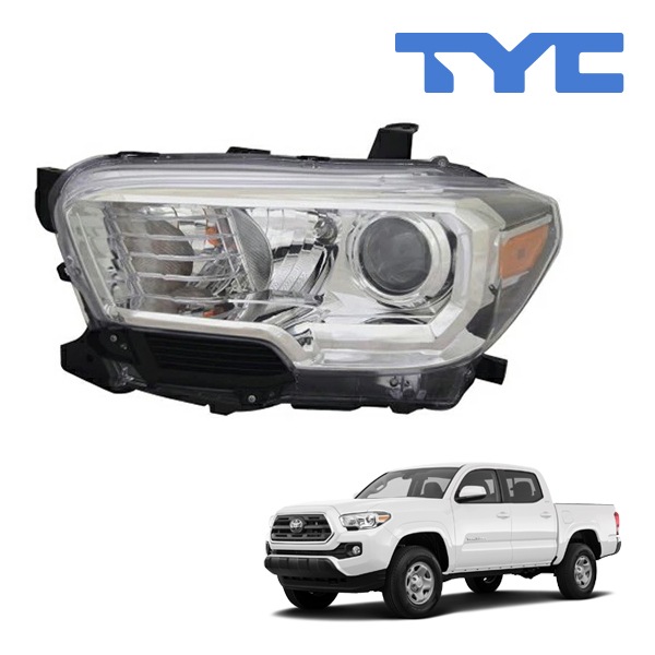 TYC 正規品】19-21y トヨタ タコマ SR5 ハロゲンヘッドランプ ヘッド