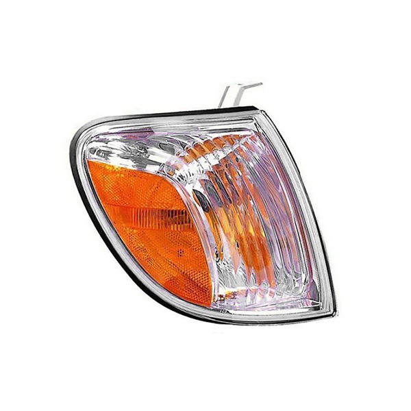 【DEPO 正規品】フロント ウインカーランプ パークシグナルランプ 純正タイプ 右側 RH 助手席側 バルブ付 05-06y トヨタ タンドラ スタンダードキャブ
