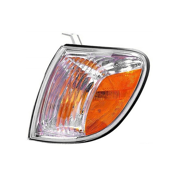 【DEPO 正規品】フロント ウインカーランプ パークシグナルランプ 純正タイプ 左側 LH 運転席側 バルブ付 05-06y トヨタ タンドラ スタンダードキャブ