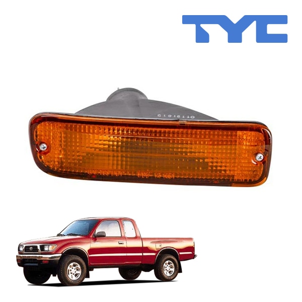 【TYC 正規品】95-97y トヨタ タコマ 2WD ウインカーランプ パークシグナルランプ 純正タイプ 右側 RH 助手席側 バルブ付