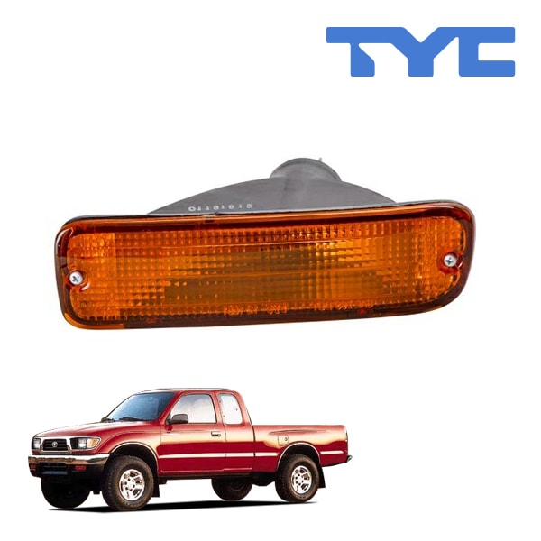 【TYC 正規品】95-97y トヨタ タコマ 2WD ウインカーランプ パークシグナルランプ 純正タイプ 左側 LH 運転席側 バルブ付