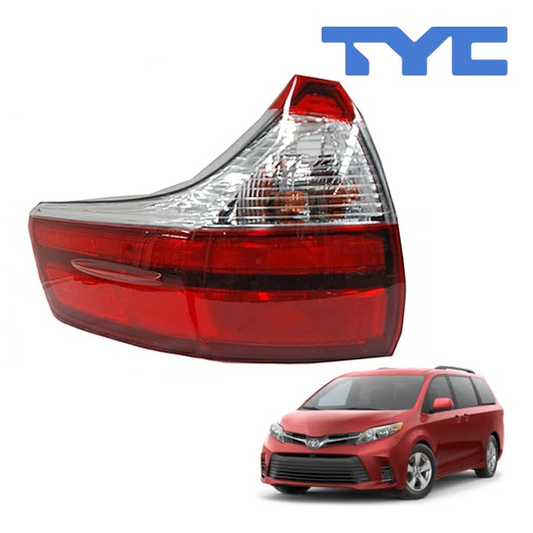 USトヨタ シエナ テールランプ USテールライト 2006-2010トヨタシエナ2007 2009 Dormanのための右