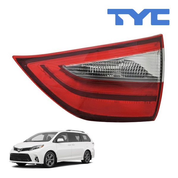 【TYC 正規品】20y トヨタ シエナ テールランプ テールライト インナー 純正タイプ 右側 RH 助手席側 バルブ付