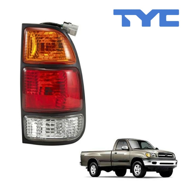 【TYC 正規品】00-04y トヨタ タンドラ スタンダードキャブ テールランプ テールライト 純正タイプ 右側 RH 助手席側 バルブ付