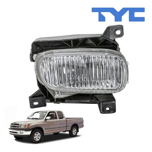 【TYC 正規品】00-06y トヨタ タンドラ スチールバンパー フォグランプ 純正タイプ 右側 RH 助手席側 バルブ付