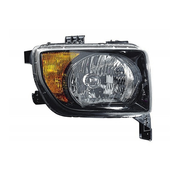 【DEPO 正規品】ハロゲンヘッドランプ ヘッドライト 純正タイプ 右側 RH 助手席側 バルブ無 ホンダ エレメント YH系 EX LX