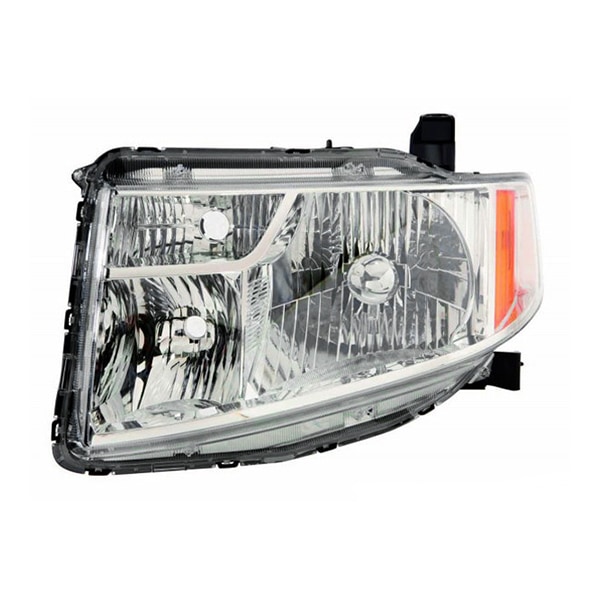 【DEPO 正規品】ハロゲンヘッドランプ ヘッドライト 純正タイプ 左側 LH 運転席側 バルブ無 ホンダ エレメント YH系 EX LX