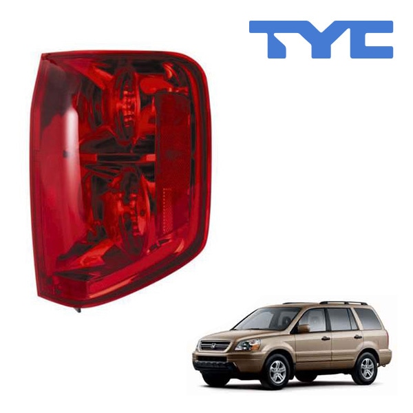 【TYC 正規品】03-04y ホンダ パイロット テールランプ テールライト 純正タイプ 右側 RH 助手席側 バルブ付